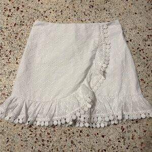 Lilly Pulitzer Ellia eyelet skort white size 0